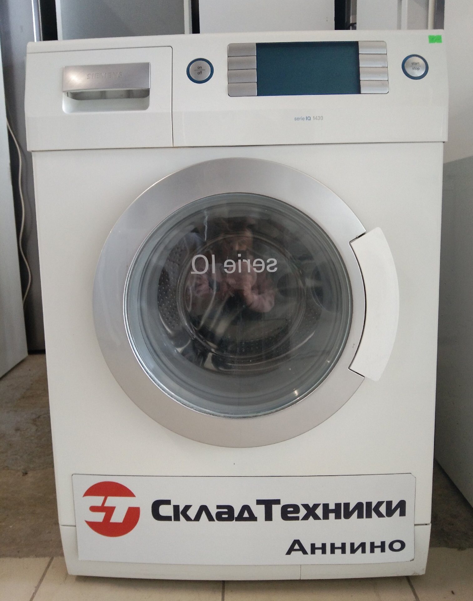 siemens serie iq 1430 washing machine